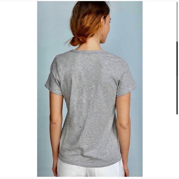 Rag & Bone Classic V Neck Tee. - Picture 2 of 7